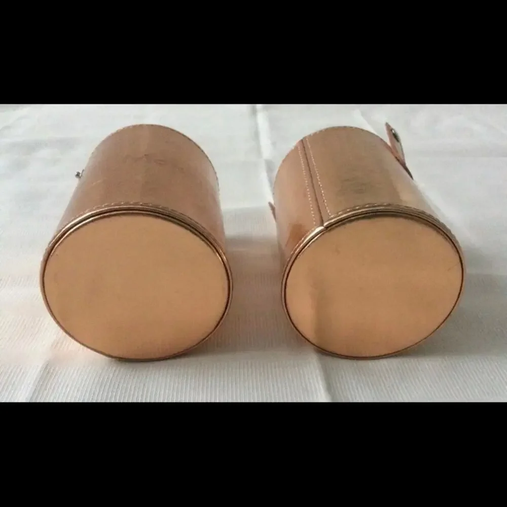 Morphe Copper Colored Brush/Pencil Tube Holder Travel Case‎ IMMACULATE!